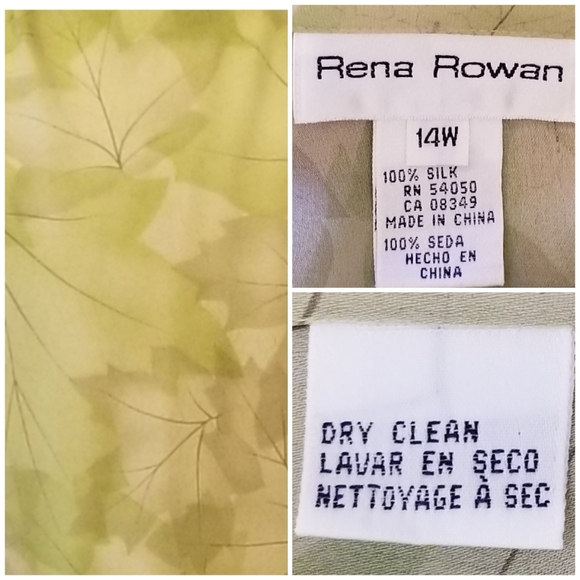 Rena Rowan silk blouse - Picture 8 of 8